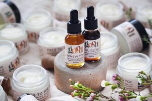 Organic Face Oils and Balm Good Skin Food